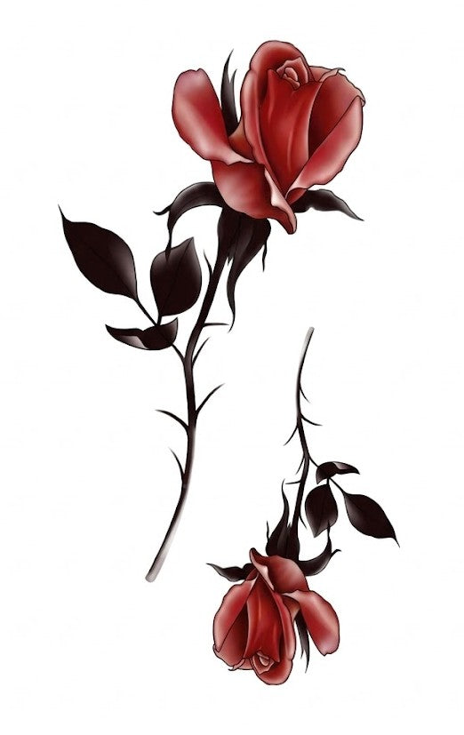Flores rosadas/rojas