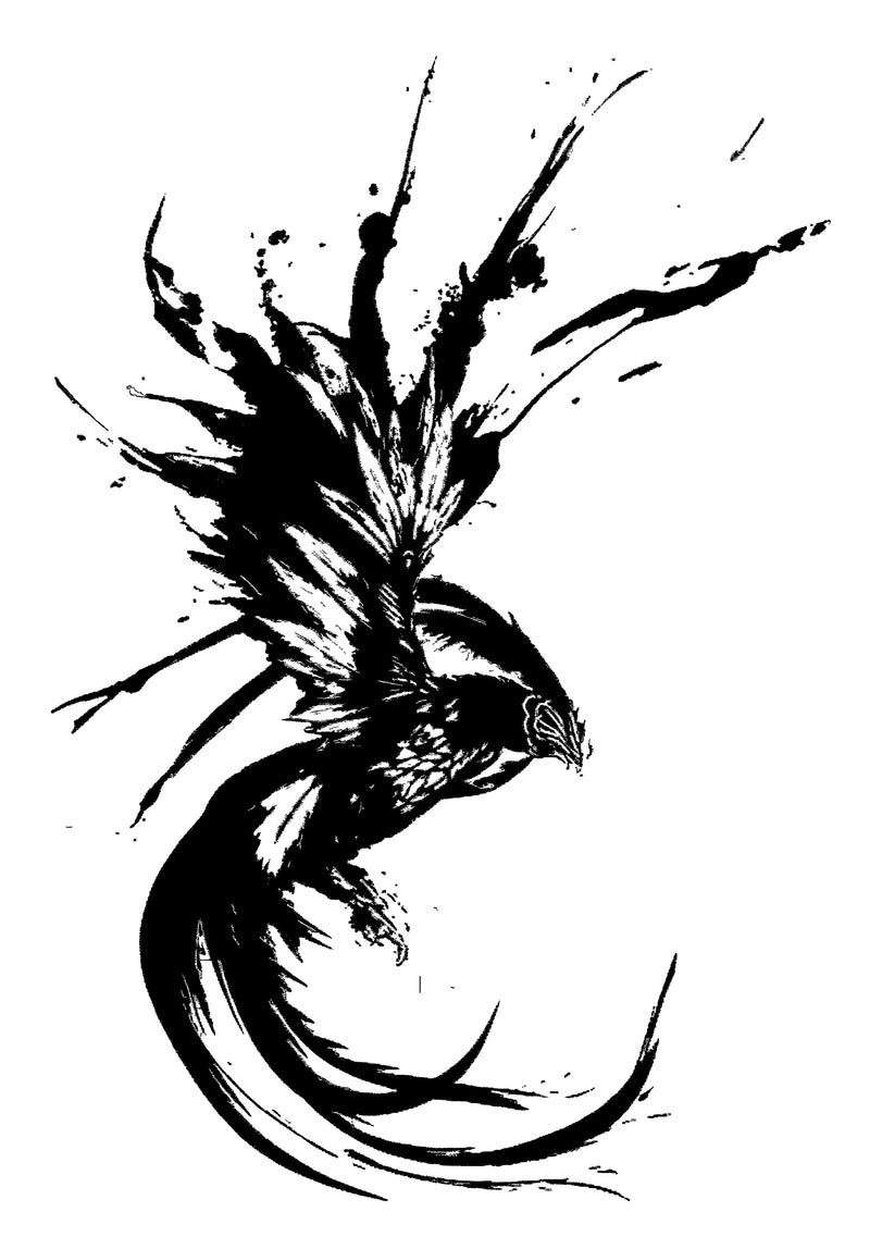 Bird Power Temporary Tattoo Fake Tattoos