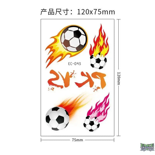 Cute Cartoon Temporary Tattoos