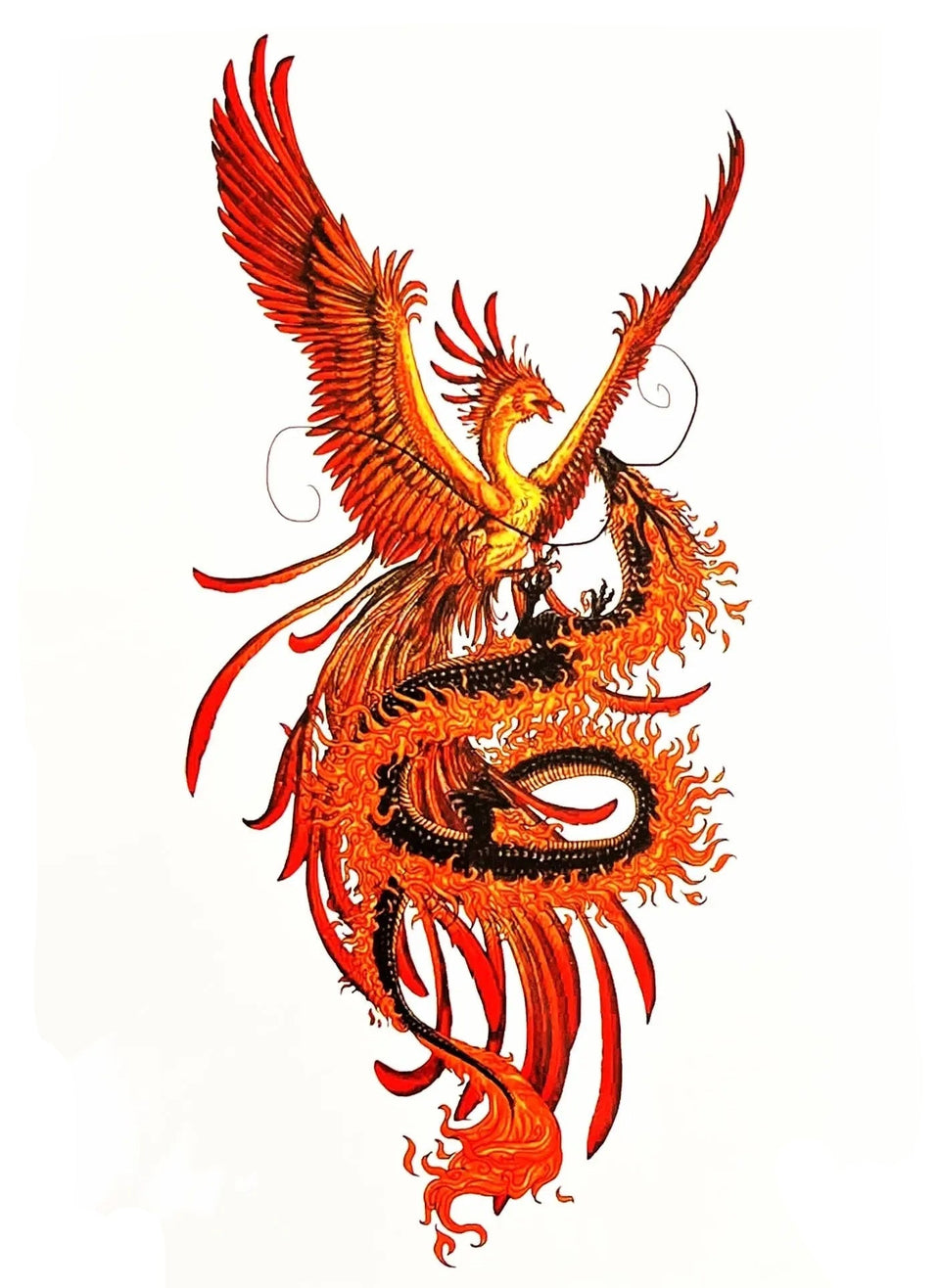 Dragon Temporary Tattoo FAKE TATTOOS
