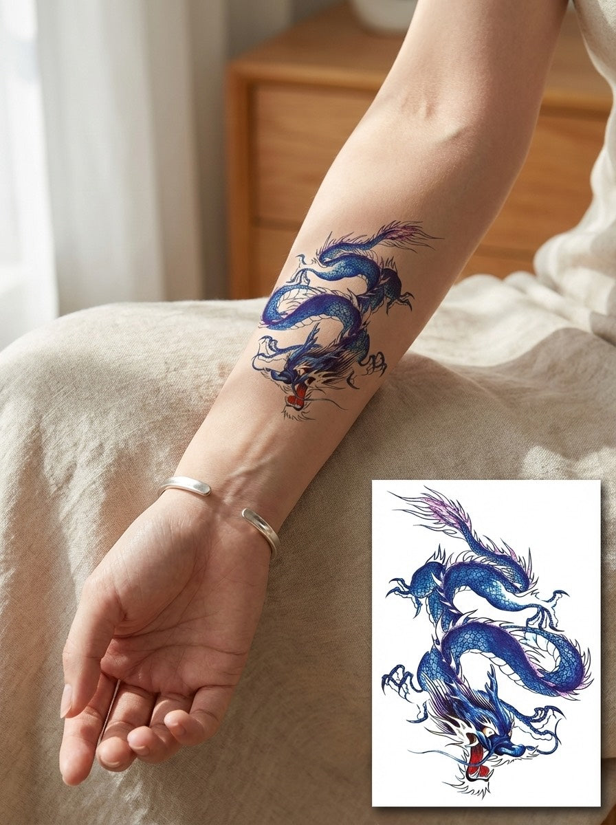 Dragon Temporary Tattoo FAKE TATTOOS