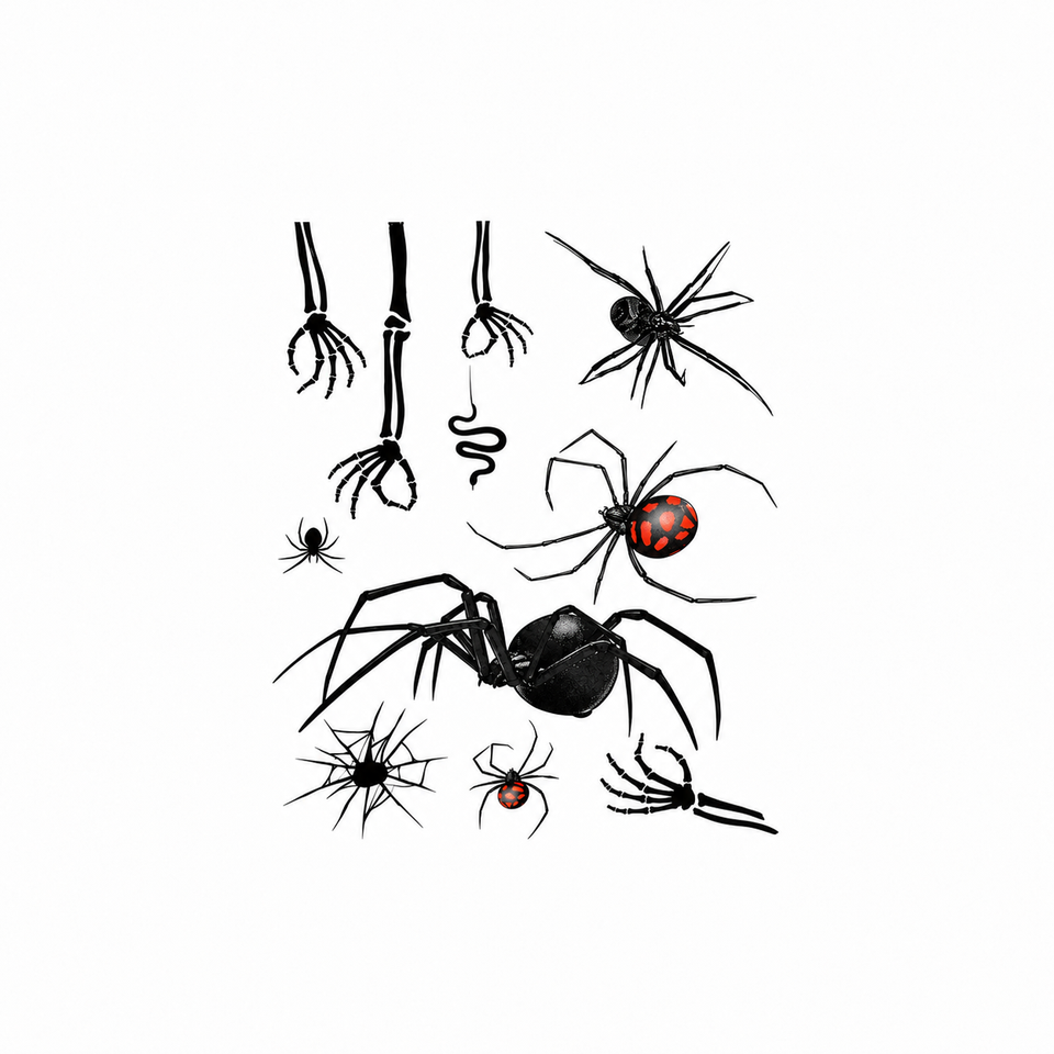 1 feuille de tatouage temporaire réaliste d'Halloween en forme de cœur de Chucky empalé et sanglant, autocollant de faux tatouage réaliste, durable et imperméable