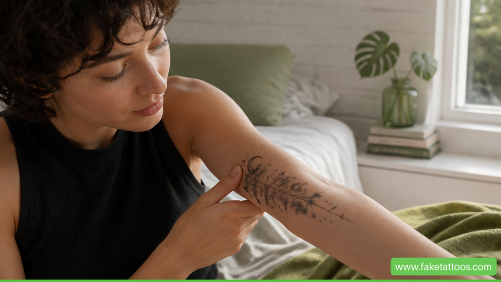 Realistic Non-Permanent Tattoos Before Permanent Ink