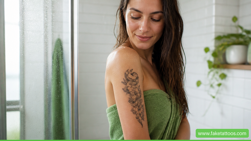 How Long Waterproof Temporary Tattoos Last With Daily Bathing