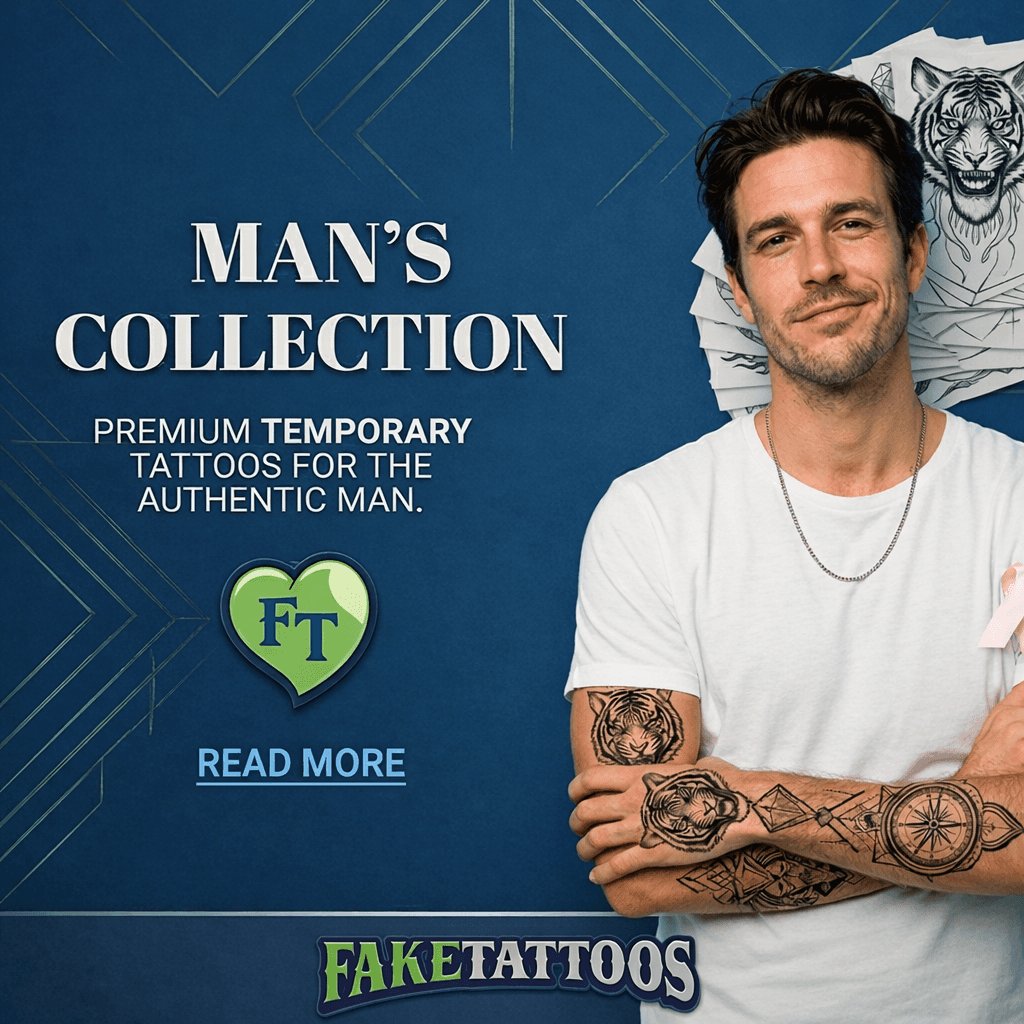 Men-s FAKE TATTOOS