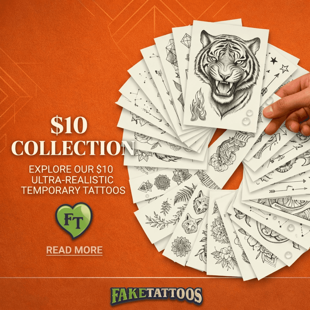 10-DEALS FAKE TATTOOS