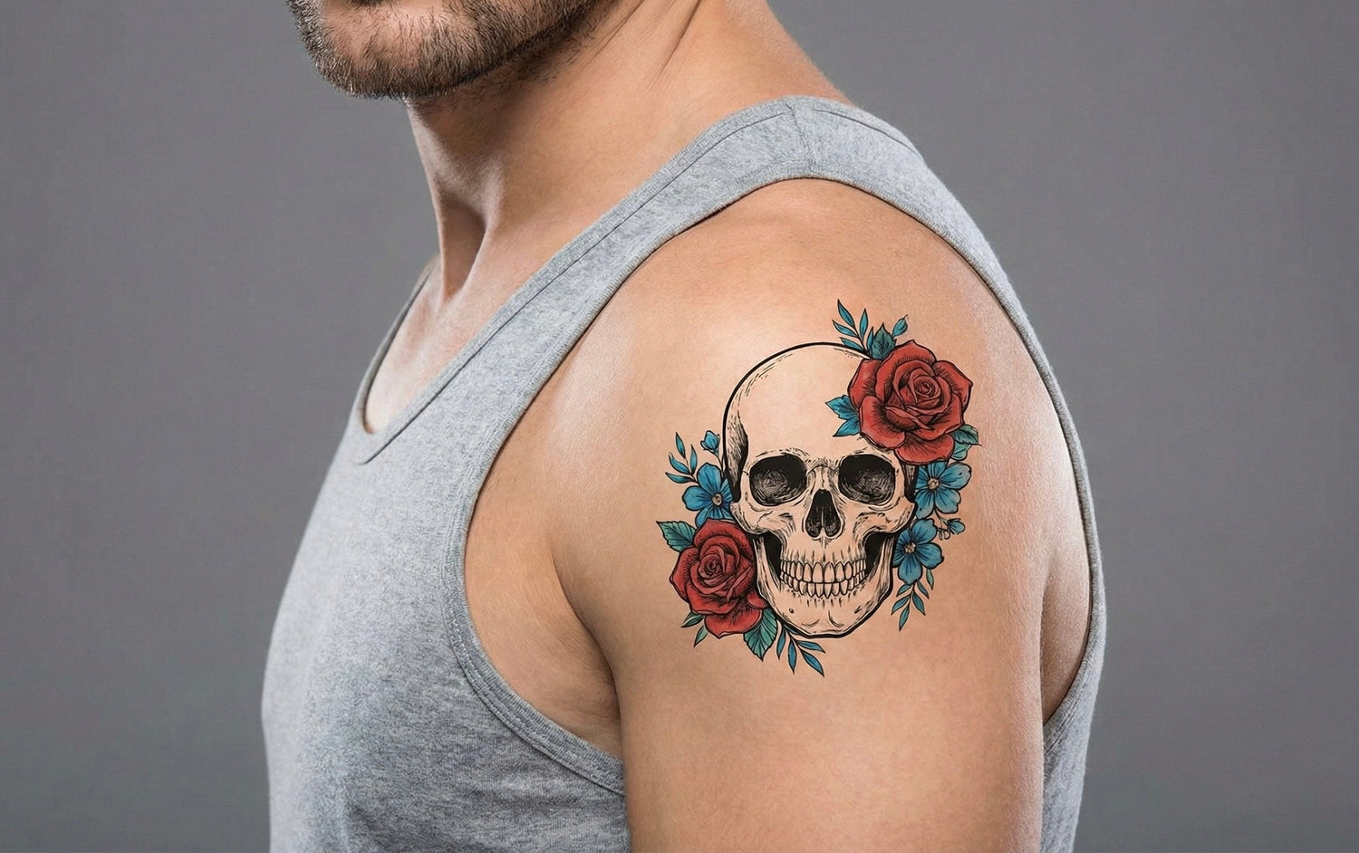 Shoulder FAKE TATTOOS