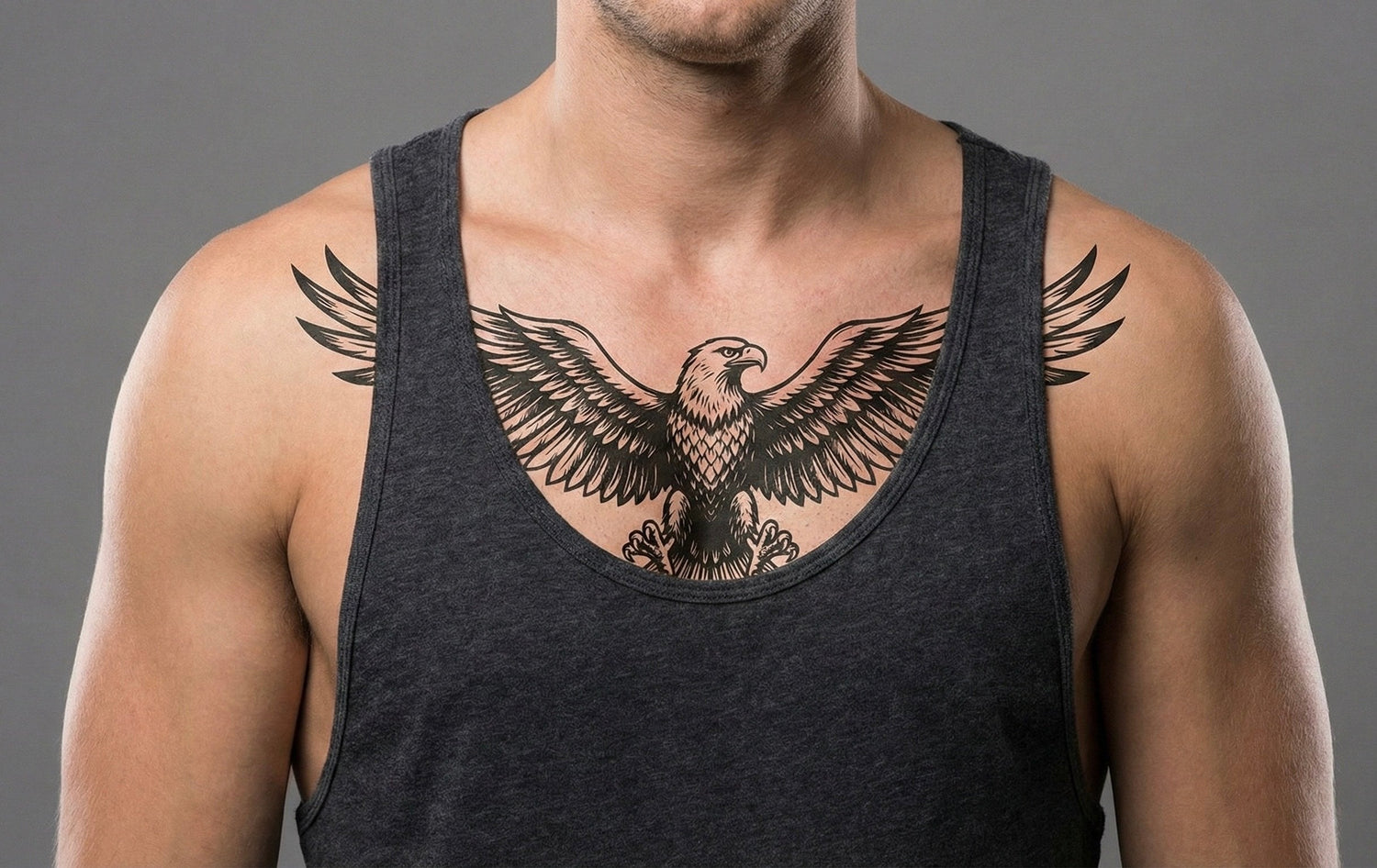 Chest FAKE TATTOOS