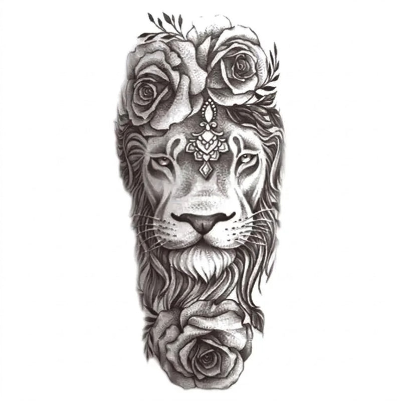 Ember Bloom Lion & Flower