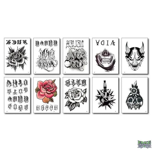 [Temporary Tattoos] - [Fake Tattoos]