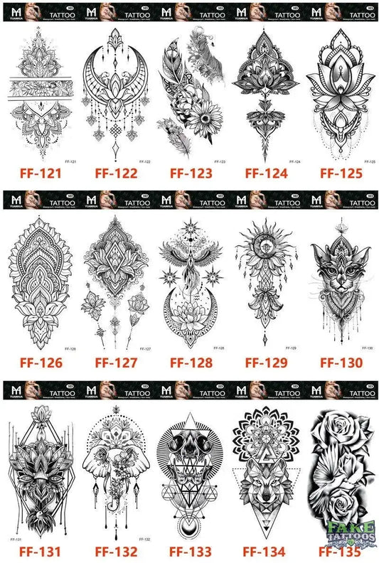 [Temporary Tattoos] - [Fake Tattoos]