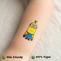Cartoon Animal Kids Temporary Tattoos Fake Tattoos