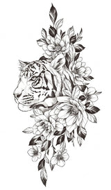 Desert Oath Tiger & Flower & Leaf