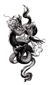 Dragon Tattoo FAKE TATTOOS