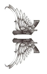 Obsidian Grove Pistol & Gun & Wings