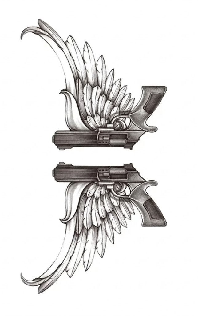 Obsidian Grove Pistol & Gun & Wings
