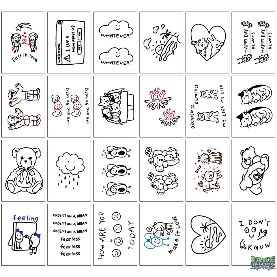 [Temporary Tattoos] - [Fake Tattoos]