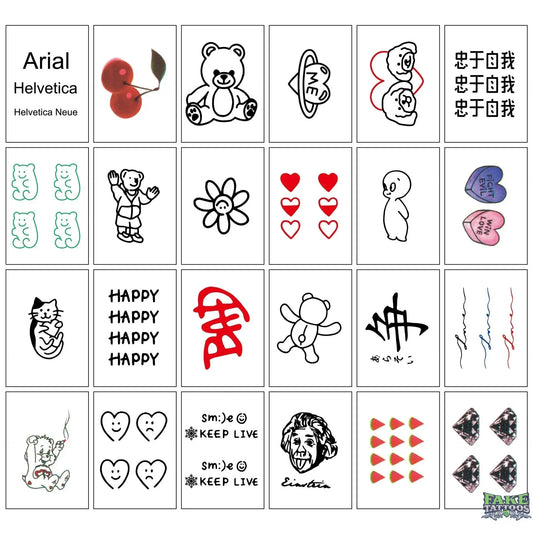 [Temporary Tattoos] - [Fake Tattoos]