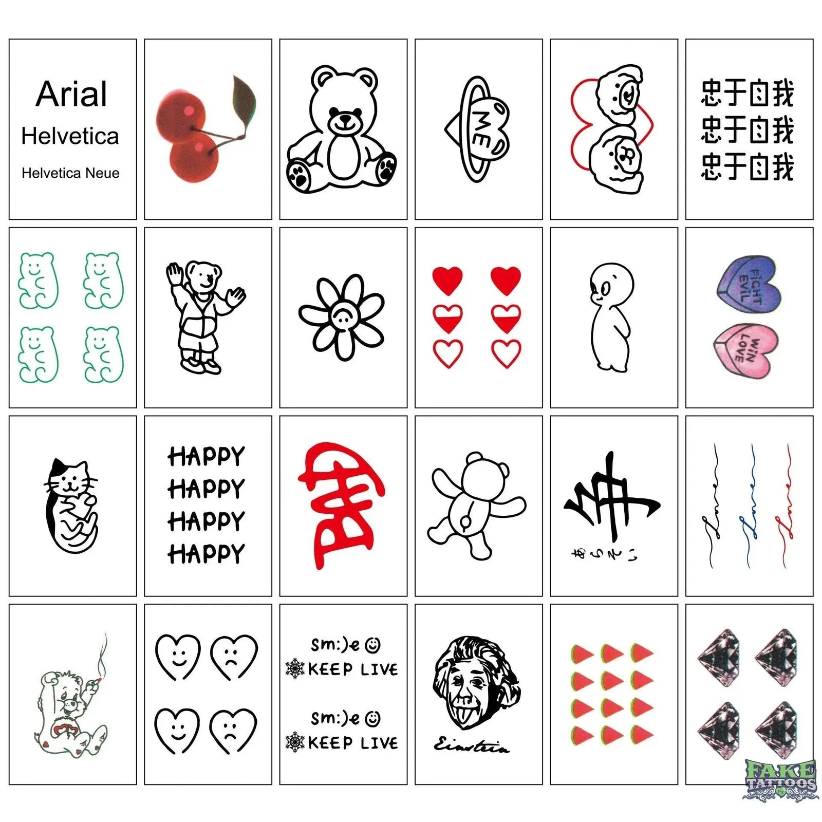 [Temporary Tattoos] - [Fake Tattoos]