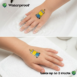 Cartoon Animal Kids Temporary Tattoos Fake Tattoos