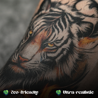 Realistic Dagger Rose Temporary Tattoo Fake Tattoos