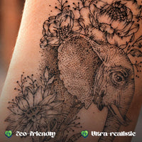 Realistic Skeleton Temporary Tattoo Fake Tattoos