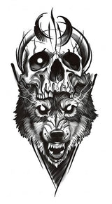 Cinder Wing Wolf & Skull