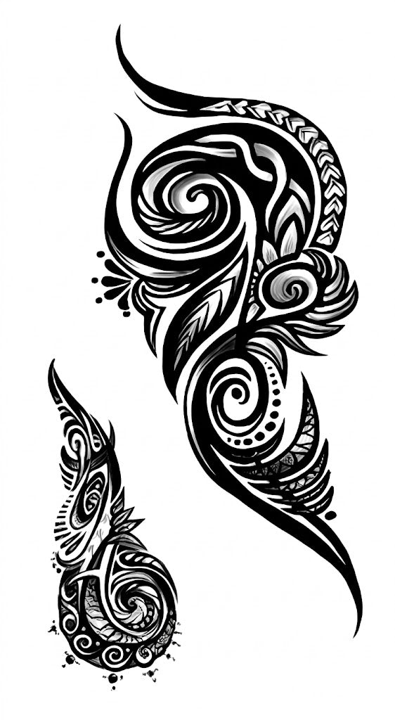 Cinder Echo Tribal
