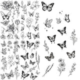 Bloom & Wings | 6 Set Fake Tattoos