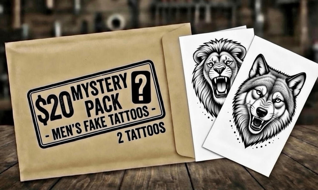 $20 Mystery Ink Pack (2 Tattoos)