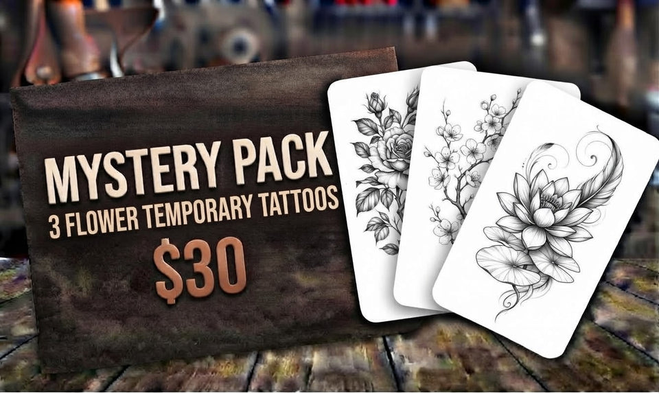Flower Mystery Pack (3 Tattoos)