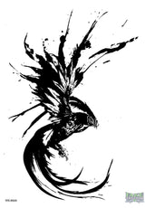 Bird Power Temporary Tattoo Fake Tattoos