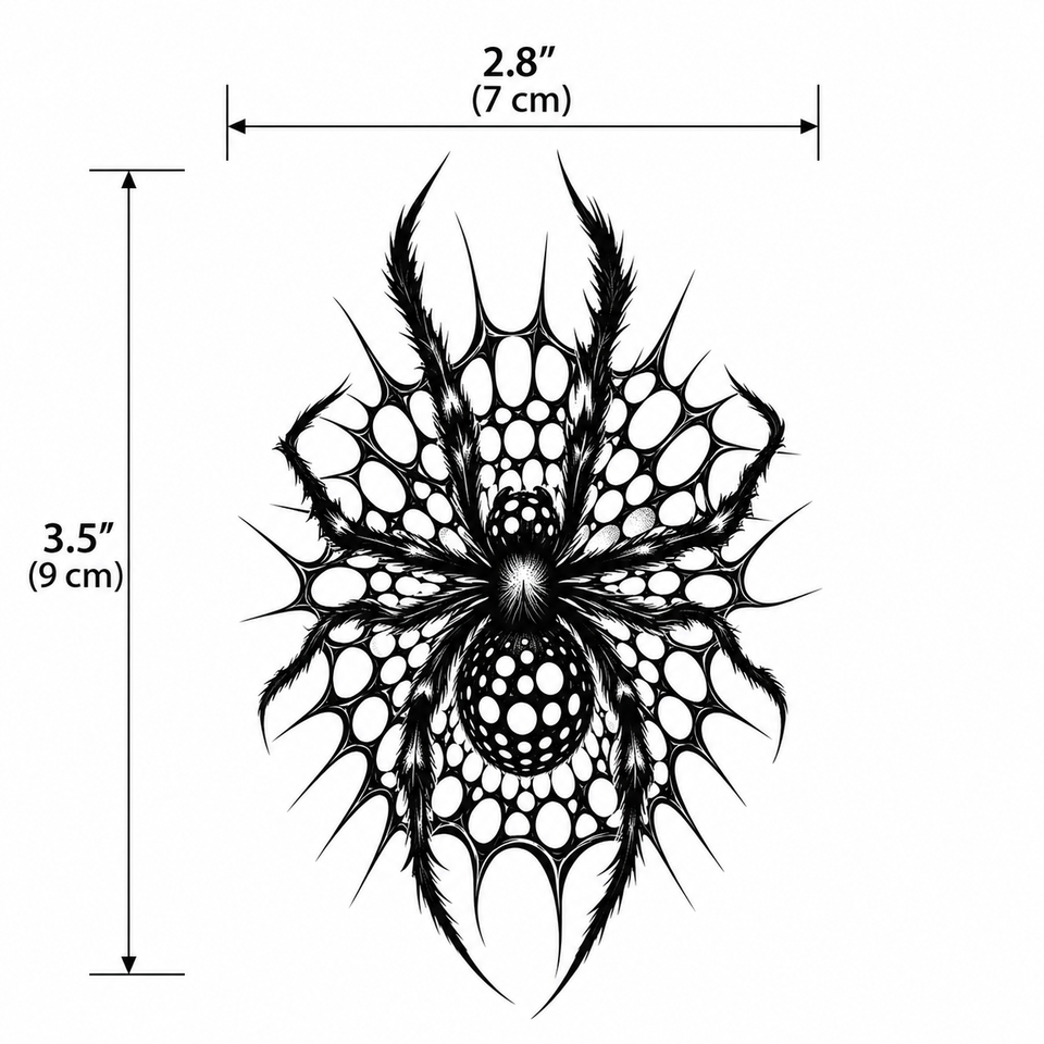 1 feuille de tatouage temporaire réaliste d'Halloween en forme de cœur de Chucky empalé et sanglant, autocollant de faux tatouage réaliste, durable et imperméable