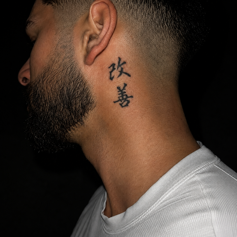 Temporary Tattoos KAIZEN Fake Tattoos