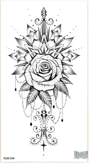Flower Tattoo FAKE TATTOOS