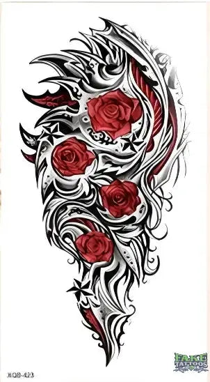 Golden Arc Flower & Tribal