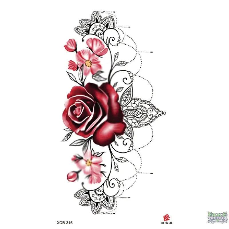 Midnight Drift Rose & Flower