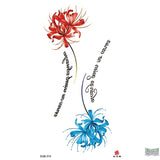 Wild Flame Blue & Flower