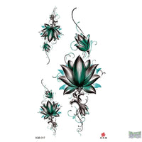 Tatuaje Temporal De Flores
