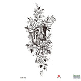 Flowers Temporary Tattoo Fake Tattoos
