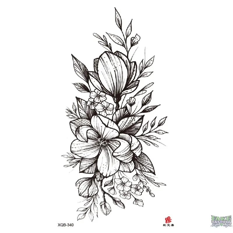 Elegant Floral Temporary Tattoos for Every Occasion