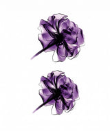 Purple Flowers FAKE TATTOOS