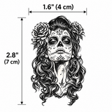 Petits tatouages temporaires de tigre pour hommes et garçons, autocollants réalistes de tatouage éphémère lion, crâne, serpent, poignard, loup, pour poitrine et jambe, tatouages créatifs