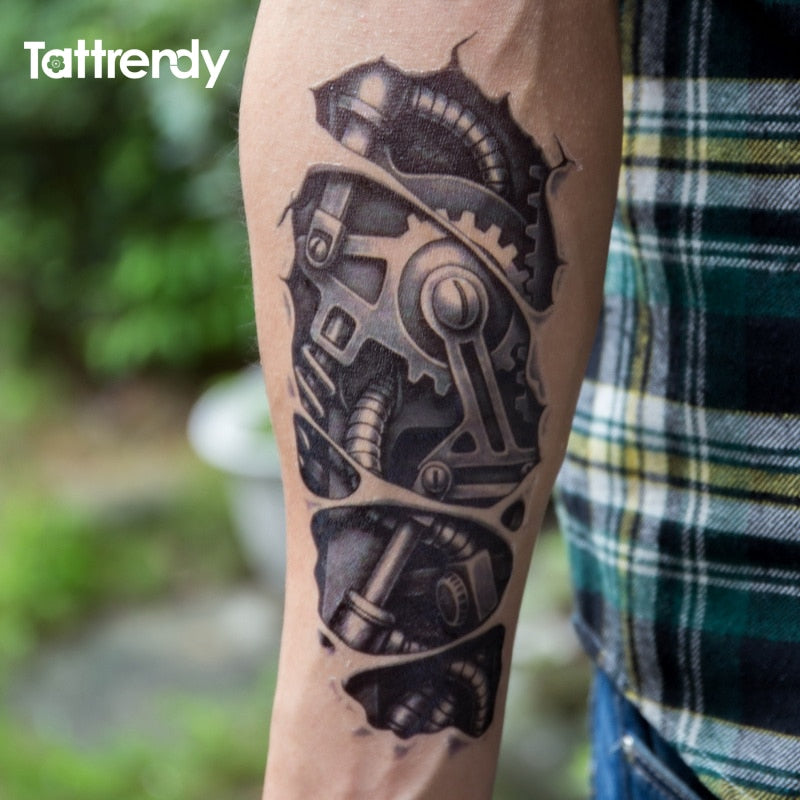 14 Arm Tattoos Men Designs Ideas Guys Images, Stock Photos, 3D objects, &  Vectors | Shutterstock