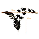 Swallow Feather Temporary Tattoo Fake Tattoos