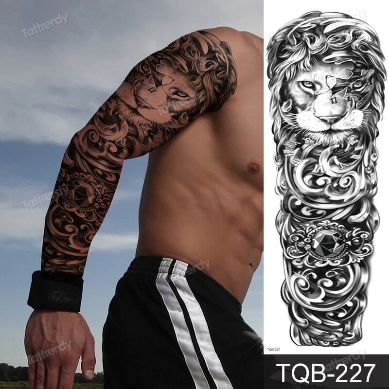 Blackwork Tattoo Design - Iron Palm Tattoos & Body Piercing