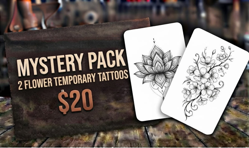 Flower Mystery Pack (2 Tattoos)