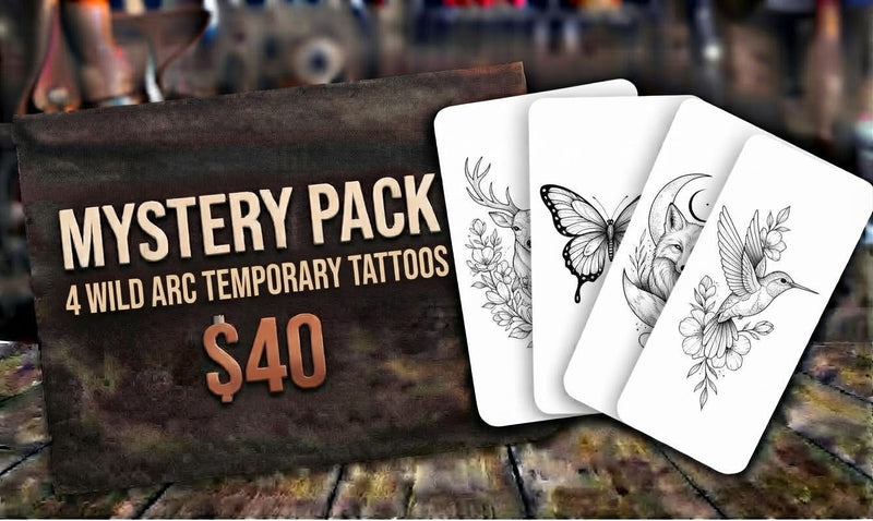 Set mystère Wild Arc (4 tatouages)