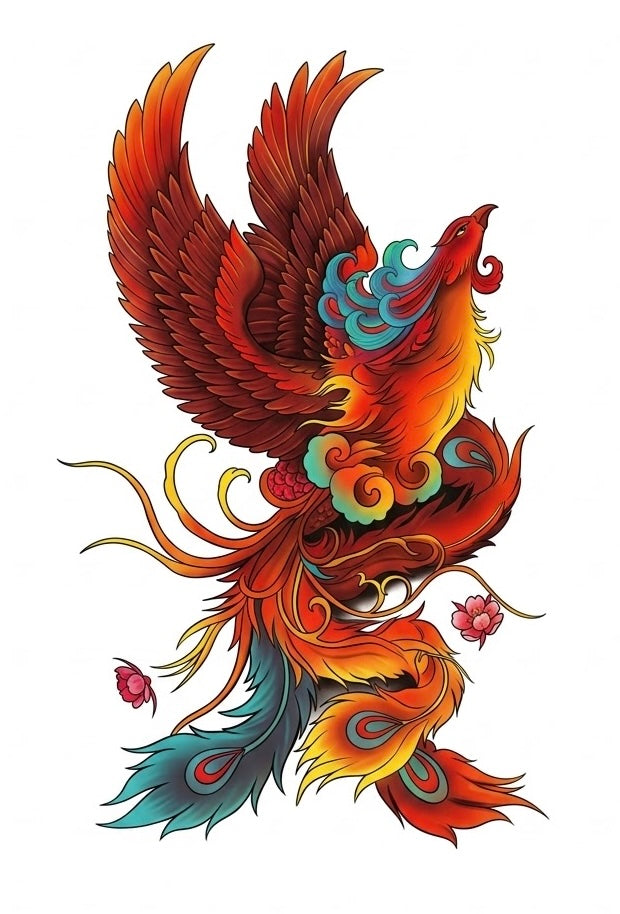 Scarlet Halo Phoenix