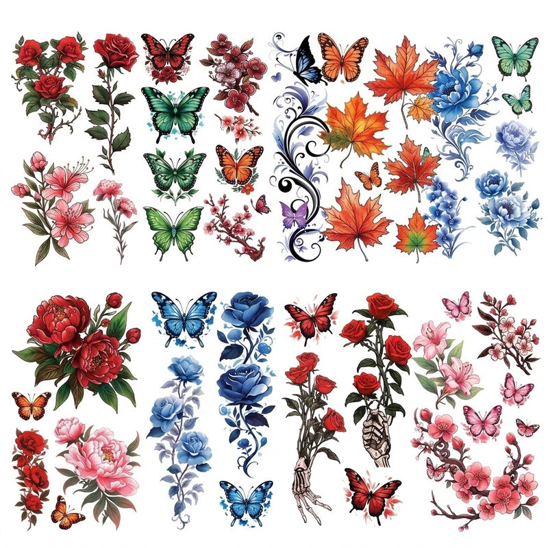 Petal Noir Colorful & Flower Set